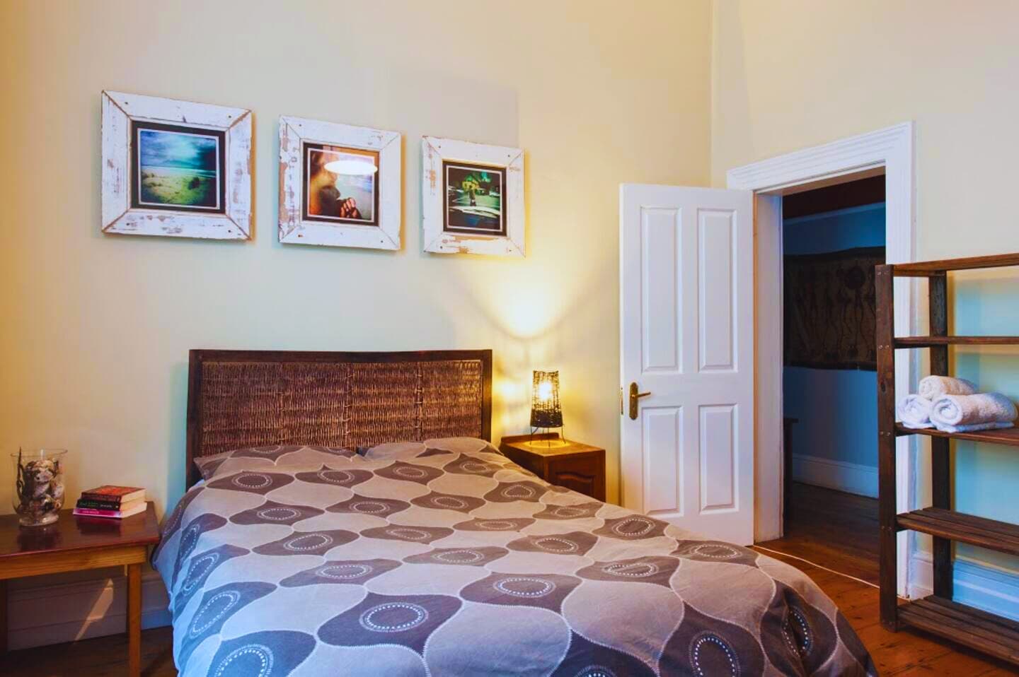 Light-filled bedroom