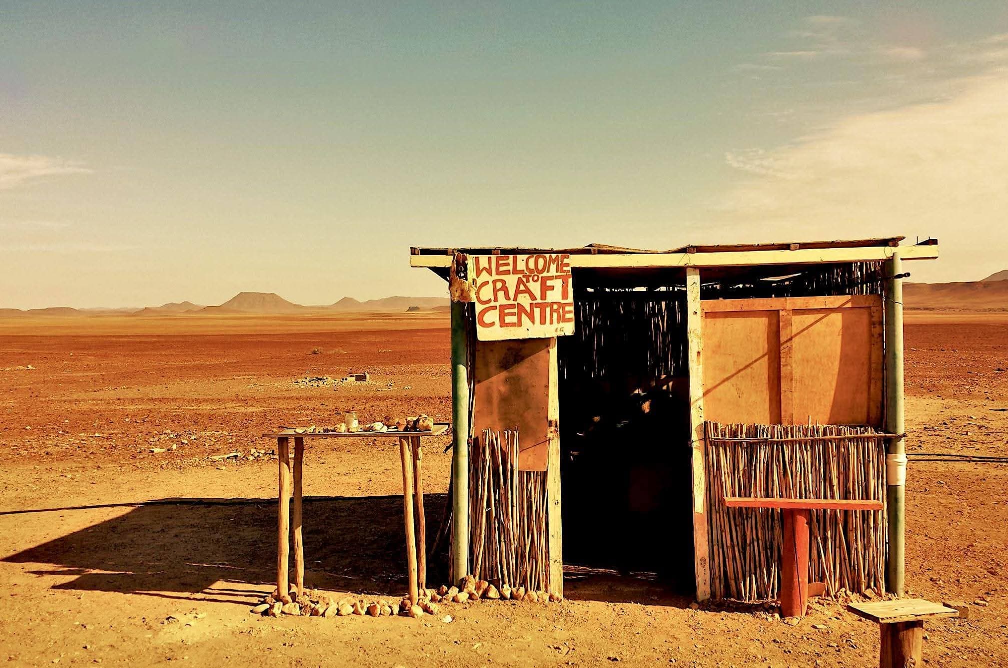 4x4 on a remote desert track